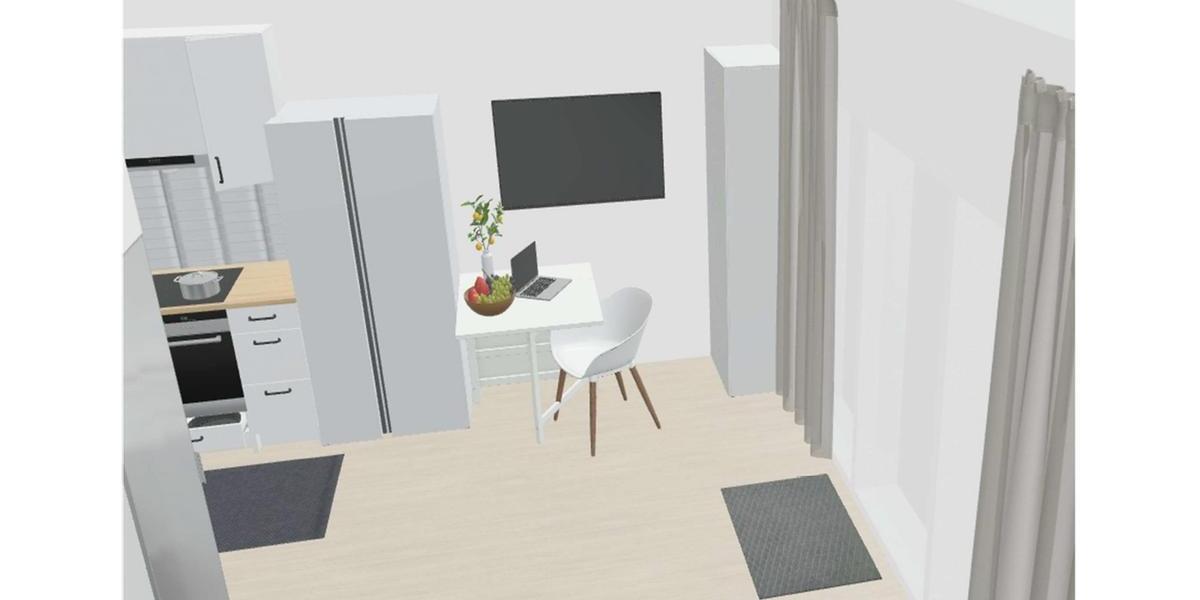 Etagenwohnung Viersen Hülsdonk - 1 Zimmer, 27 m&sup2;, 380&euro; | Angebot:26697664