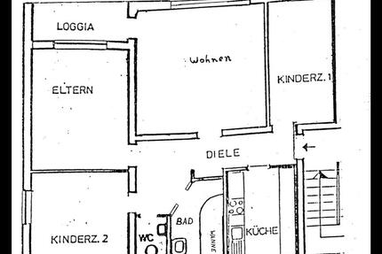 Wohnung Mönchengladbach West - 4 Zimmer, 83 m&sup2;, 800&euro; | Angebot:25869849