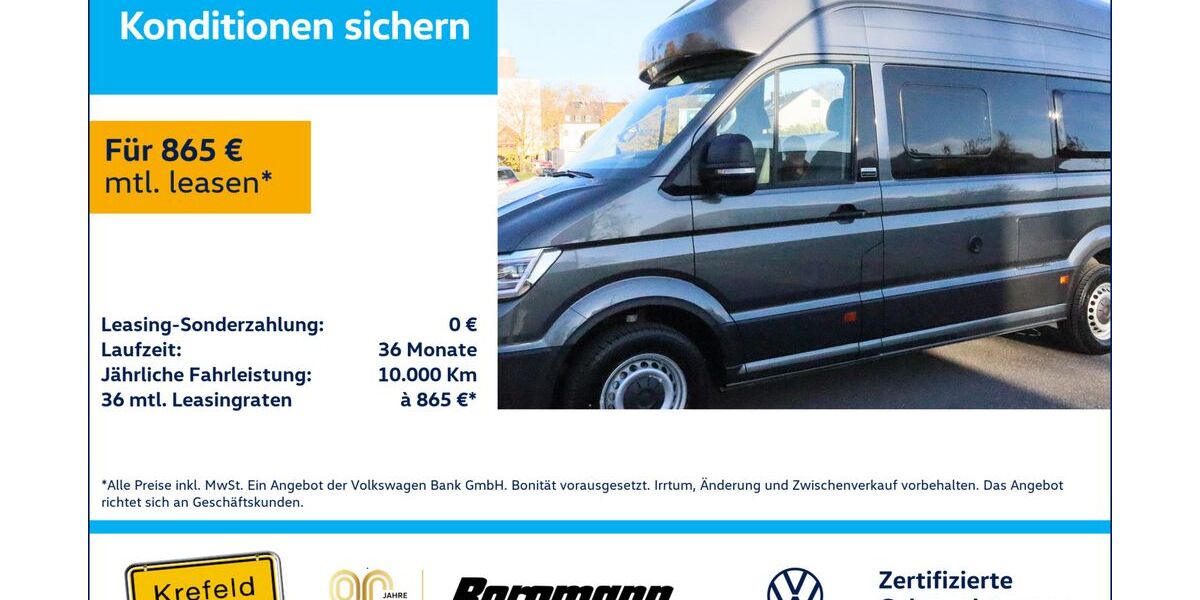 VW Crafter 5.250 km 66.900 &euro; Krefeld 47803