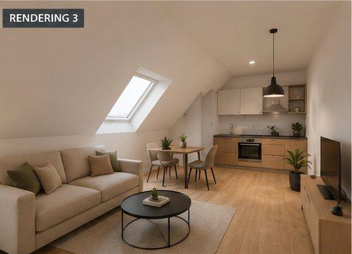 Dachgeschoßwohnung Krefeld Cracau - 5 Zimmer, 114 m&sup2;, 69.000&euro; | Angebot:27259144