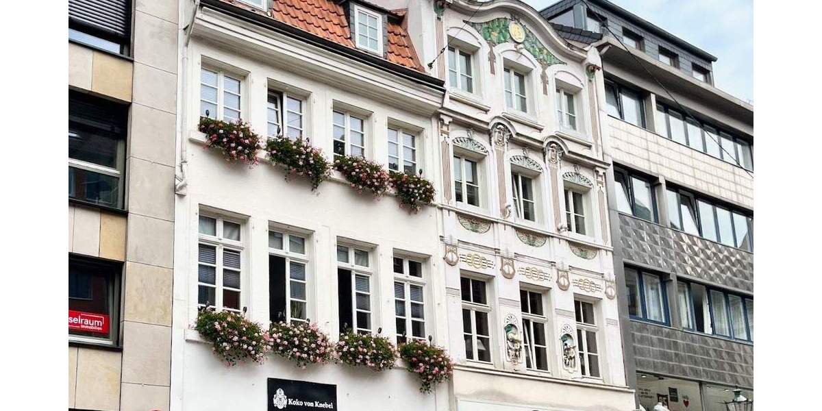 Etagenwohnung Düsseldorf Altstadt - 2 Zimmer, 39 m&sup2;, 995&euro; | Angebot:25738811