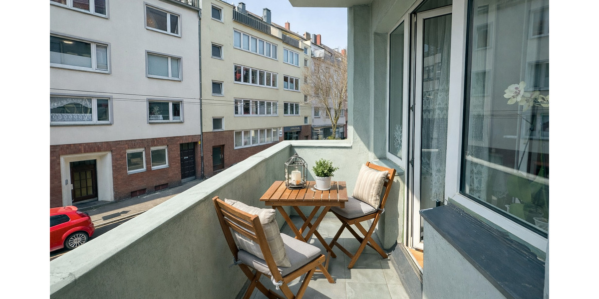 Etagenwohnung Düsseldorf Pempelfort - 2 Zimmer, 57 m&sup2;, 269.000&euro; | Angebot:25879149