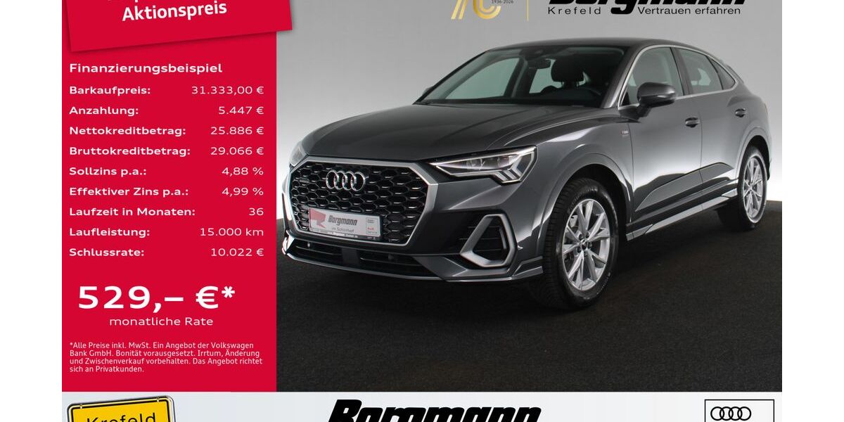 Audi Q3 59.000 km 29.994 &euro; Krefeld 47803