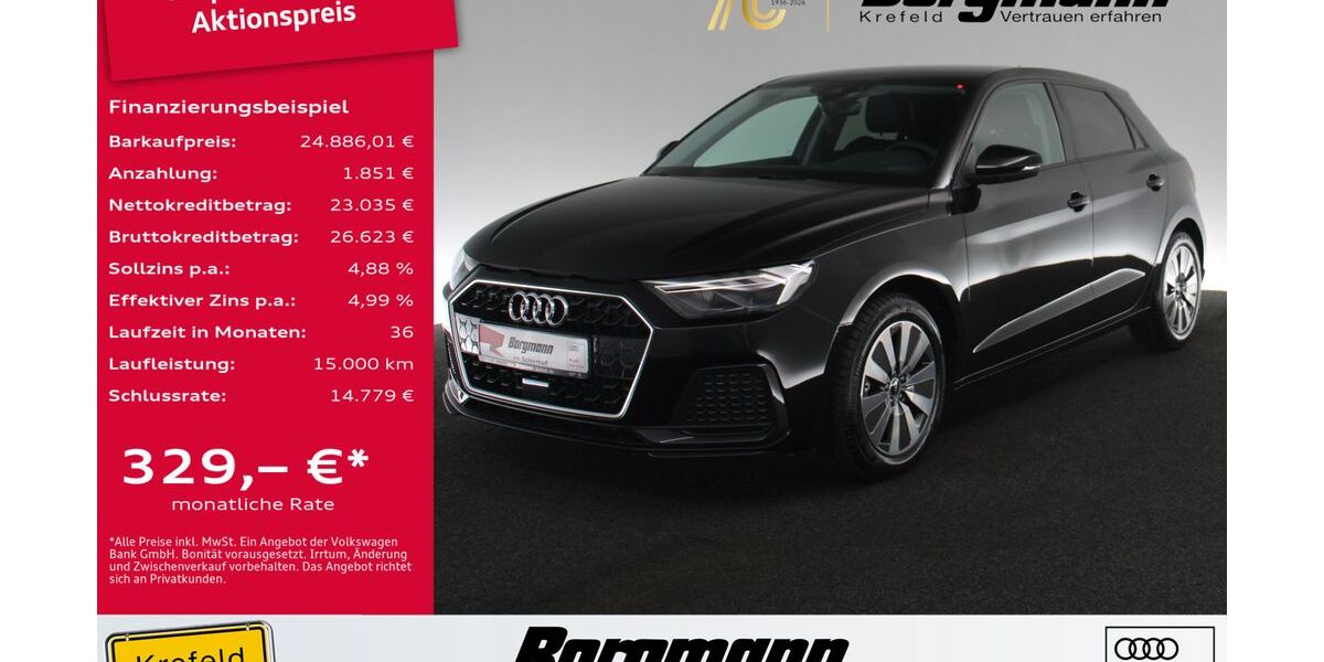 Audi A1 1.022 km 24.886 &euro; Krefeld 47803