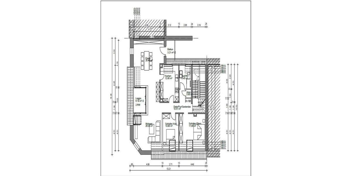 Maisonettenwohnung Essen Stadtbezirk II - 4 Zimmer, 185 m&sup2;, 2.400&euro; | Angebot:26660199