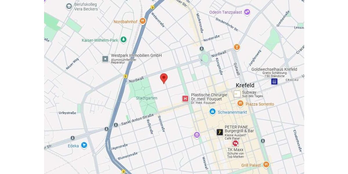 Etagenwohnung Krefeld - 2 Zimmer, 52 m&sup2;, 680&euro; | Angebot:24877612