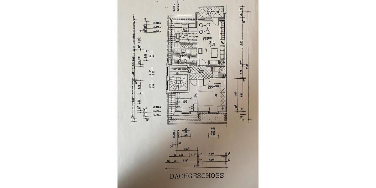 Dachgeschoßwohnung Geldern - 5 Zimmer, 68 m&sup2;, 219.000&euro; | Angebot:25923853
