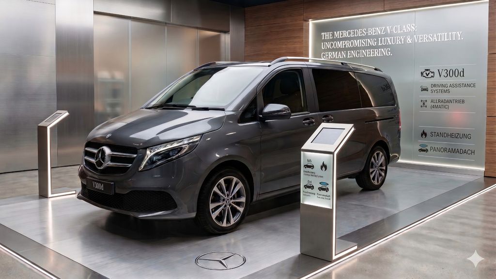 Mercedes-Benz V 300 48.000 km 53.990 &euro; Hünxe 46569