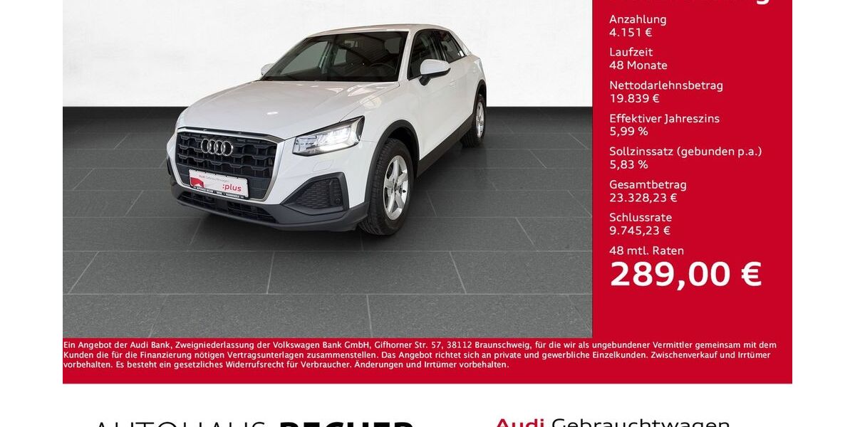 Audi Q2 40.929 km 23.990 &euro; Wesel 46485