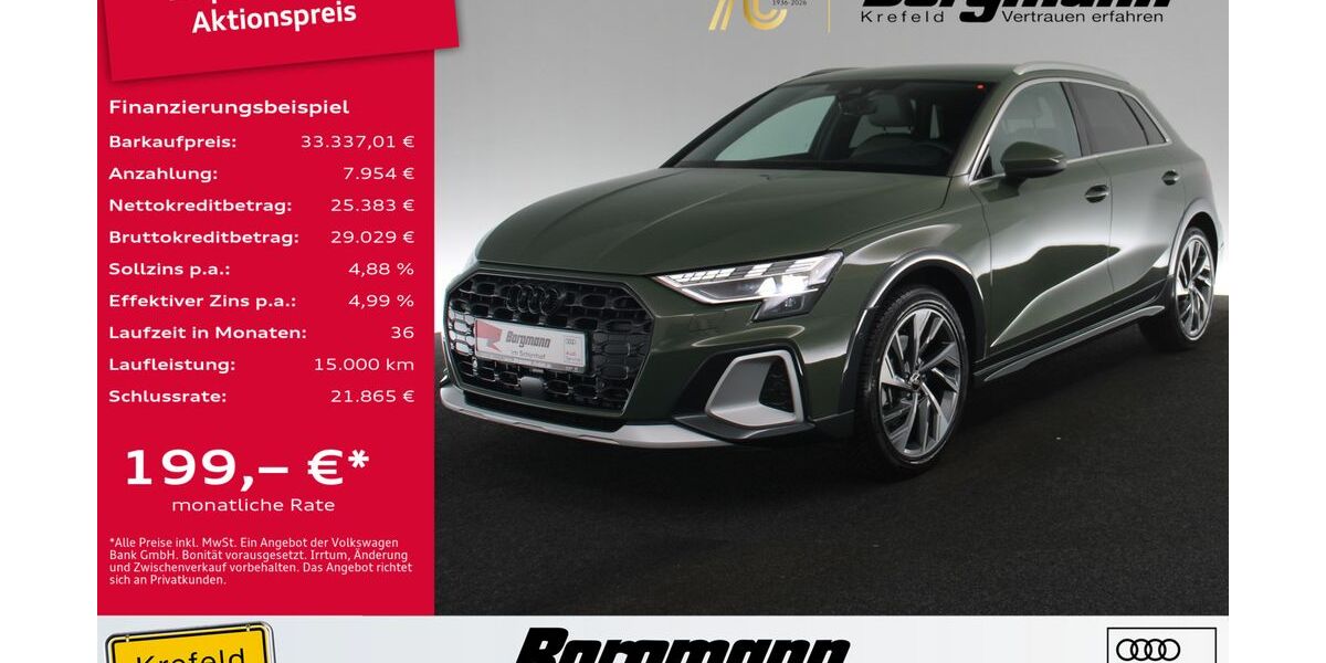 Audi A3 14.250 km 33.337 &euro; Krefeld 47803