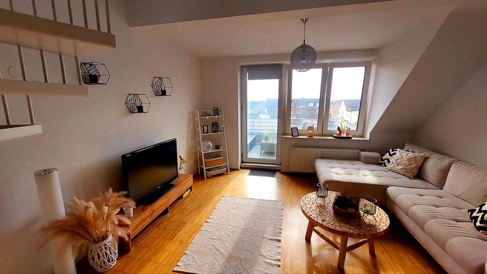 Dachgeschoßwohnung Ratingen Tiefenbroich - 3 Zimmer, 55 m&sup2;, 930&euro; | Angebot:25844828