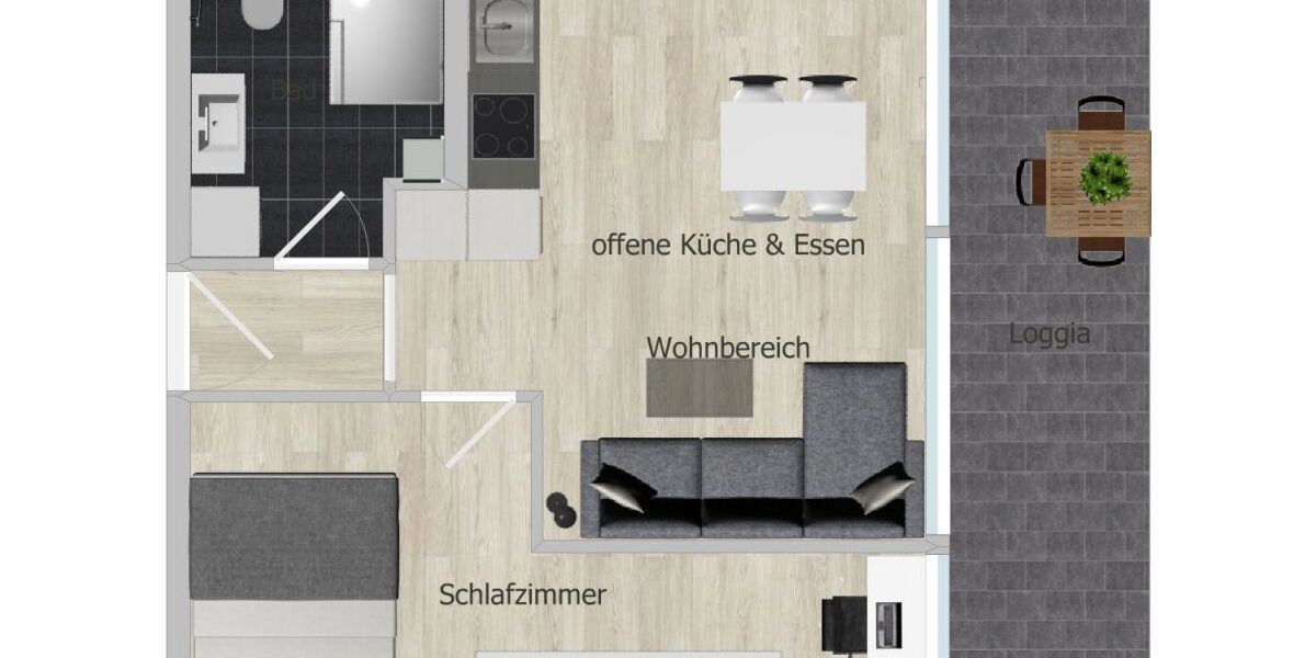 Provisionsfrei* Golzheim - Rheinnähe - ruhige Erdgeschoss-Wohnung voll saniert und möbliert - Erdgeschoßwohnung Düsseldorf Golzheim | Angebot:25813843