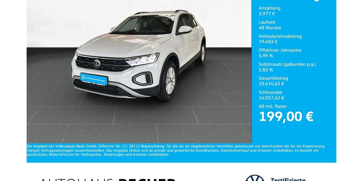 VW T-Roc 14.312 km 23.460 &euro; Wesel 46485