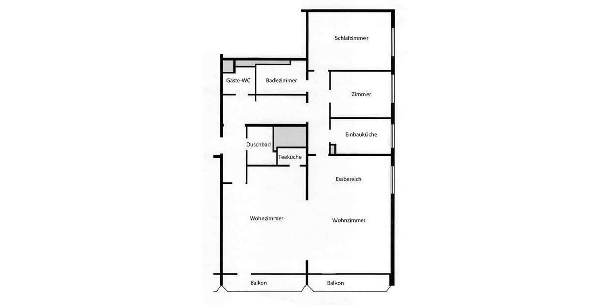 Etagenwohnung Düsseldorf Pempelfort - 3 Zimmer, 138 m&sup2;, 1.980&euro; | Angebot:25802607