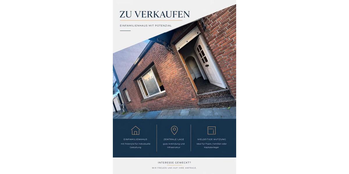 Einfamilienhaus Duisburg Mittelmeiderich - 3.5 Zimmer, 192 m&sup2;, 320.000&euro; | Angebot:27200480
