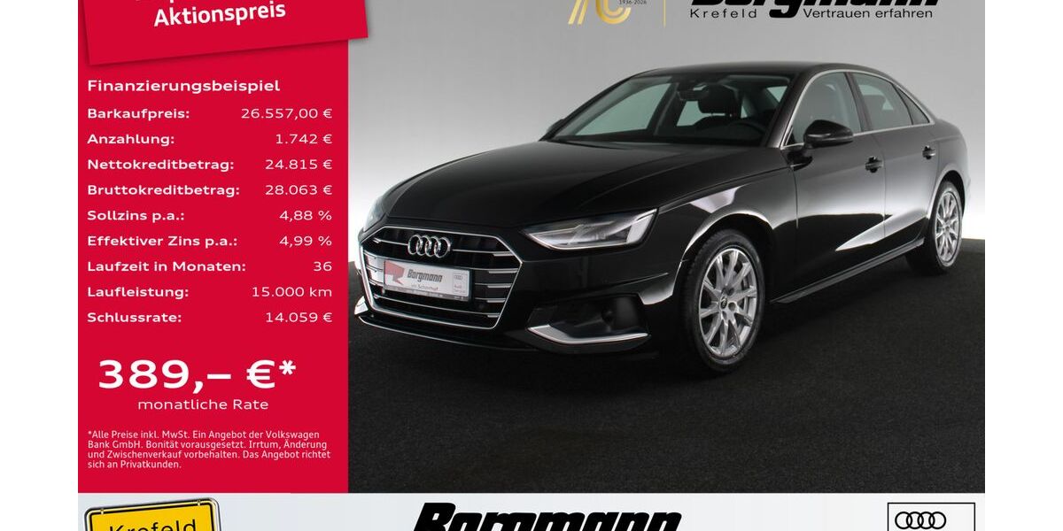 Audi A4 71.513 km 26.557 &euro; Krefeld 47803