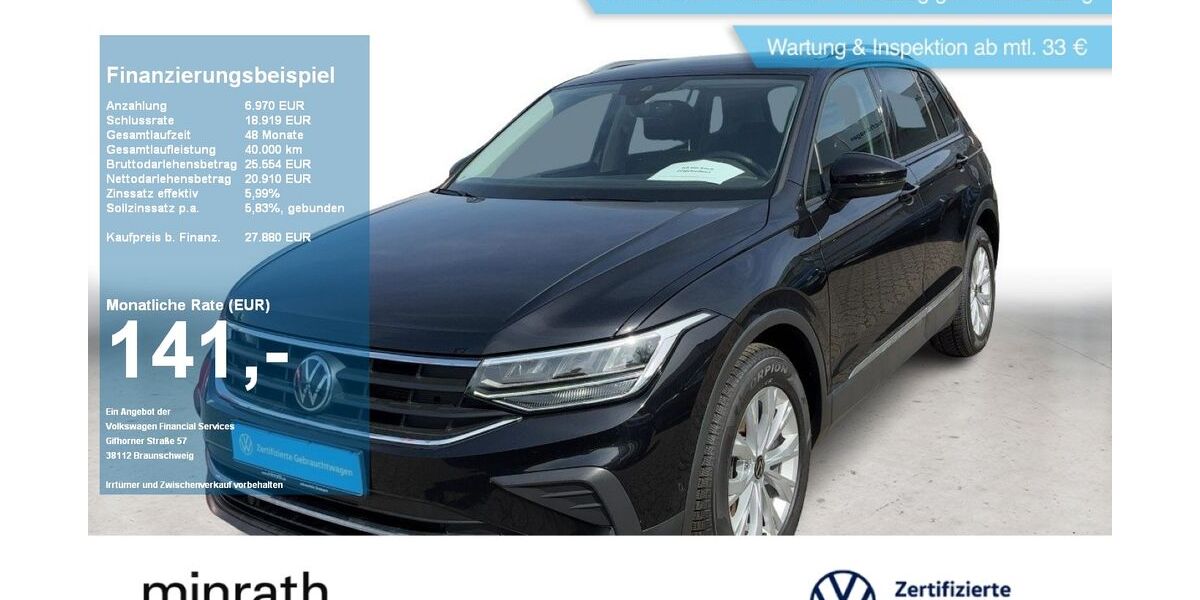 VW Tiguan 73.117 km 27.880 &euro; Geldern 47608