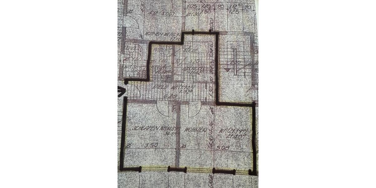 Etagenwohnung Essen Stadtbezirk II - 2.5 Zimmer, 59 m&sup2;, 105.000&euro; | Angebot:26020592