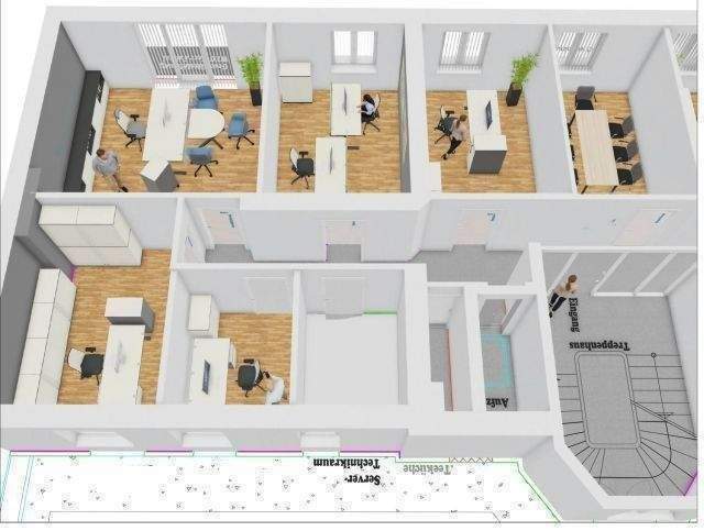 Gewerbeobjekt Düsseldorf Stadtmitte - 1 Zimmer, 230 m&sup2;, 4.140&euro; | Angebot:25836366