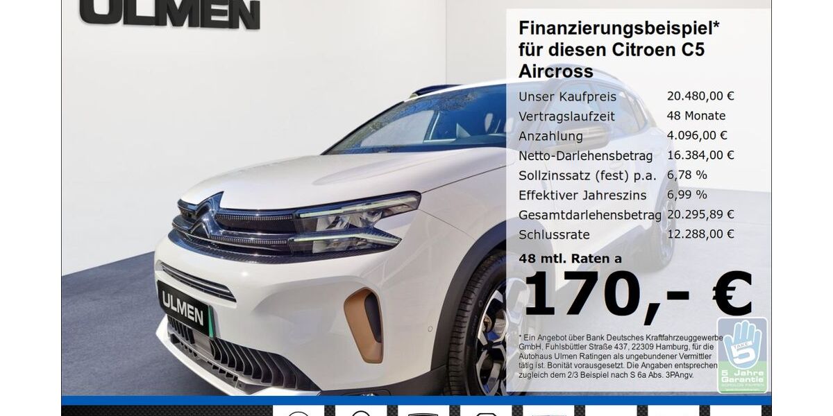 Citroen C5 Aircross 23.230 km 20.480 &euro; Ratingen 40880