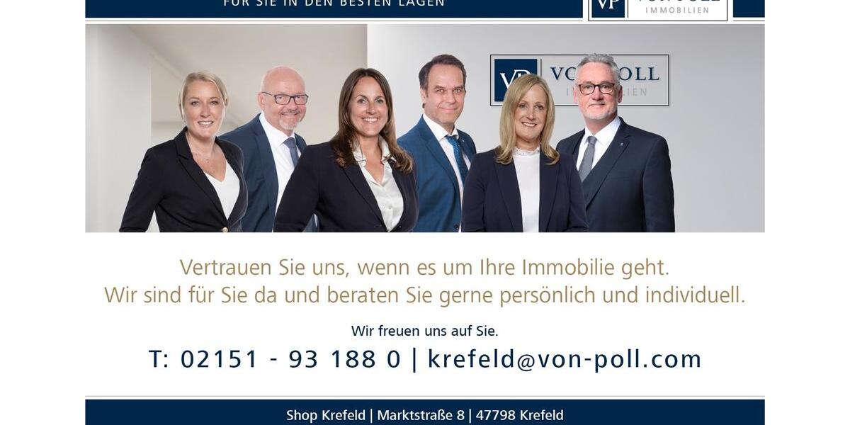 Dachgeschoßwohnung Krefeld Fischeln - 2 Zimmer, 63 m&sup2;, 887&euro; | Angebot:25082657