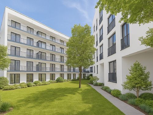 Erdgeschoßwohnung Düsseldorf Stadtbezirk 3 - 2 Zimmer, 60 m&sup2;, 1.215&euro; | Angebot:25991740