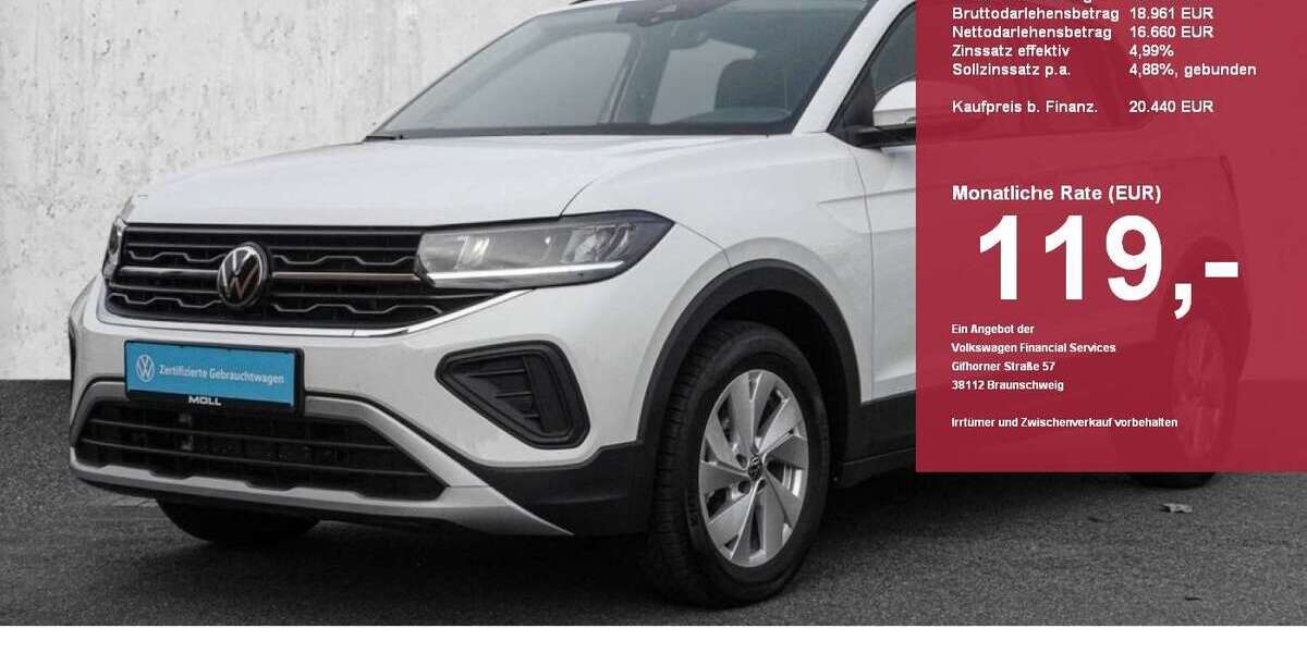VW T-Cross 15.535 km 20.440 &euro; Düsseldorf 40474