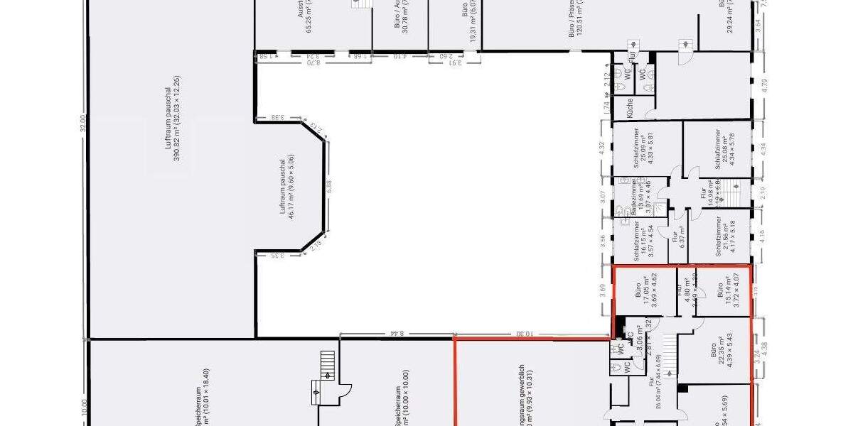 Gewerbeobjekt Krefeld Benrad-Süd - 7 Zimmer, 260 m&sup2;, 1.750&euro; | Angebot:25683381