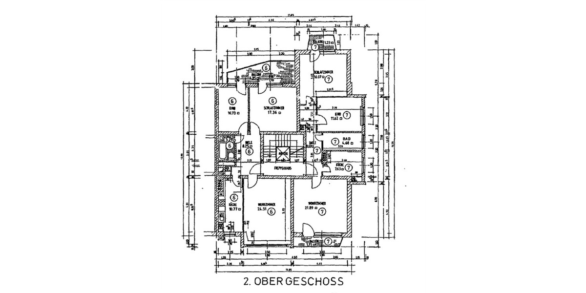 Etagenwohnung Düsseldorf Golzheim - 7 Zimmer, 699.900&euro; | Angebot:25696356