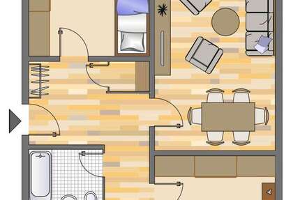 Wohnung Neuss Norf - 3 Zimmer, 75 m&sup2;, 799&euro; | Angebot:26729507