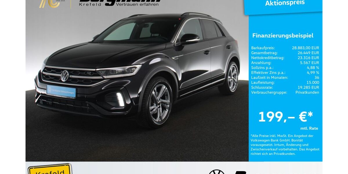 VW T-Roc 20.950 km 28.883 &euro; Krefeld 47803