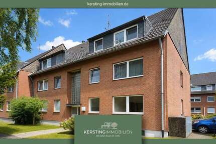 Wohnung Krefeld / Hüls Hüls - 3 Zimmer, 64 m&sup2;, 608&euro; | Angebot:27338566