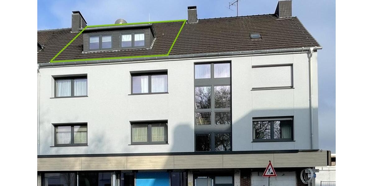 Dachgeschoßwohnung Dinslaken Lohberg - 3 Zimmer, 63 m&sup2;, 550&euro; | Angebot:25857601