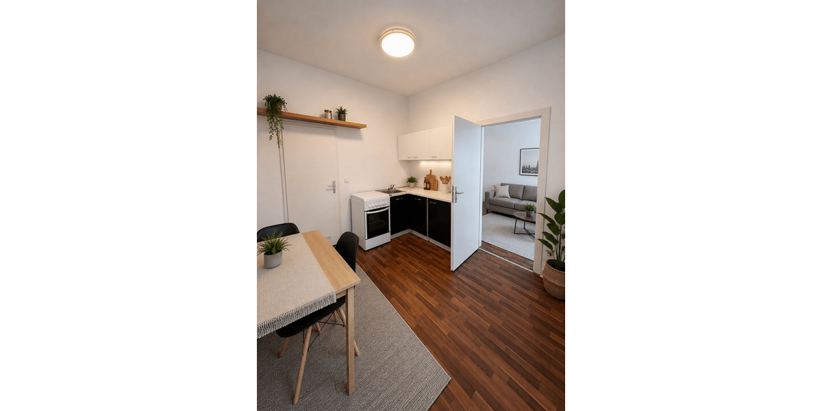 Etagenwohnung Düsseldorf Stadtbezirk 3 - 1.5 Zimmer, 30 m&sup2;, 555&euro; | Angebot:27318722