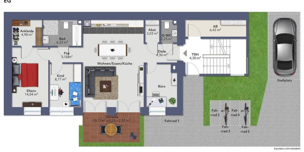 Etagenwohnung Willich Schiefbahn - 4 Zimmer, 95 m&sup2;, 249.000&euro; | Angebot:26721009