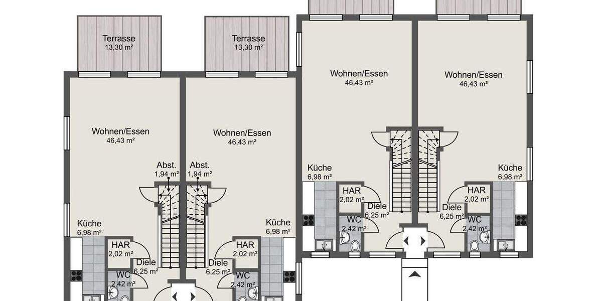 Doppelhaushälfte Krefeld / Benrad-Süd Benrad-Süd - 4 Zimmer, 136 m&sup2;, 415.000&euro; | Angebot:25820192