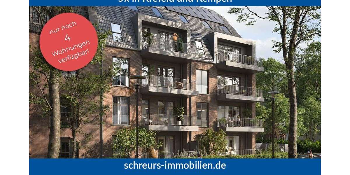 Etagenwohnung Krefeld / Cracau (Bismarckviertel) Cracau (Bismarckviertel) - 3 Zimmer, 113 m&sup2;, 694.950&euro; | Angebot:23259243
