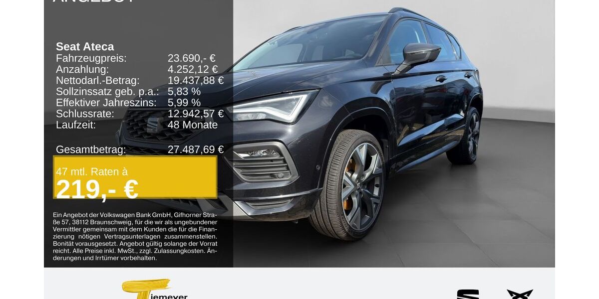 Seat Ateca 85.231 km 23.690 &euro; Duisburg 47059