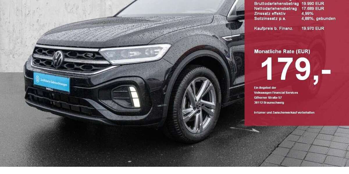 VW T-Roc 44.810 km 19.970 &euro; Düsseldorf 40549