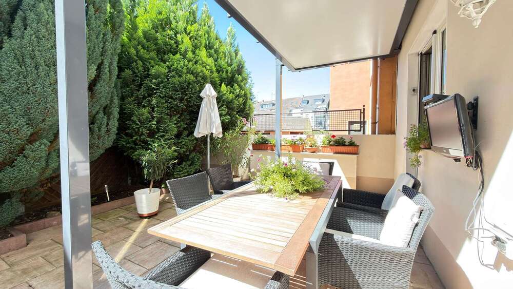 Modernes Wohnen in Essen-Frohnhausen – kernsanierte 3,5-Zimmer-Wohnung mit Terrasse & Garten - Erdgeschoßwohnung Essen Stadtbezirk III | Angebot:27313104