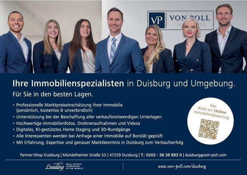 Etagenwohnung Duisburg / Dellviertel Dellviertel - 3 Zimmer, 80 m&sup2;, 139.000&euro; | Angebot:25695780