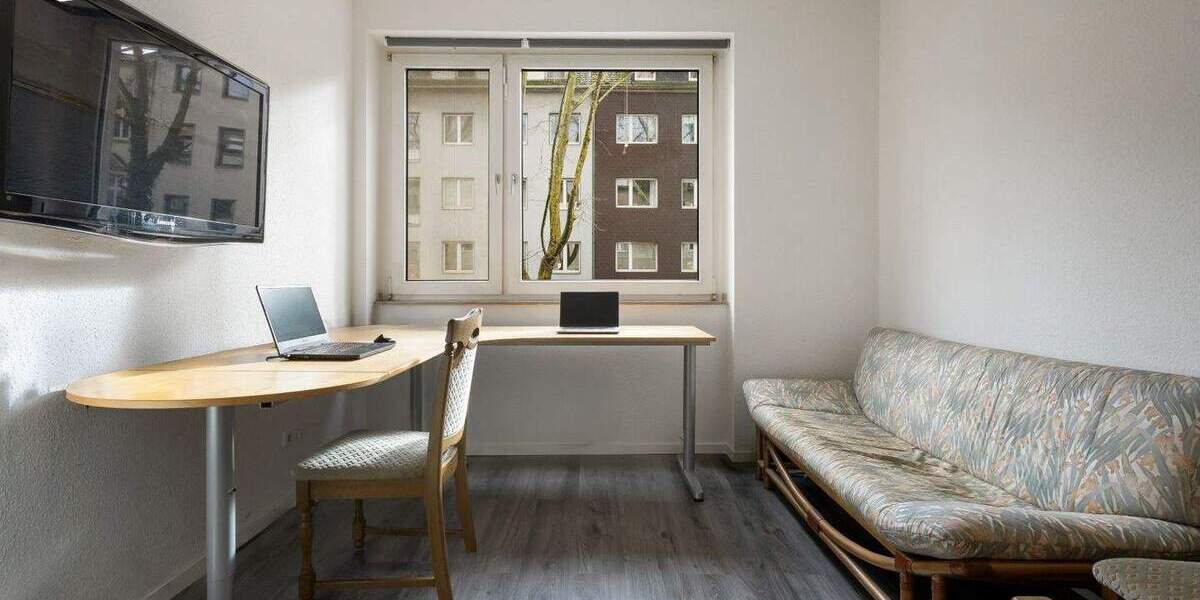 Etagenwohnung Düsseldorf Düsseltal - 2 Zimmer, 54 m&sup2;, 199.500&euro; | Angebot:25738423