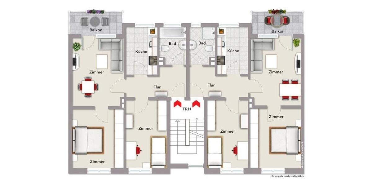 Mehrfamilienhaus, Wohnhaus Wesel - 18 Zimmer, 360 m&sup2;, 780.000&euro; | Angebot:9083012