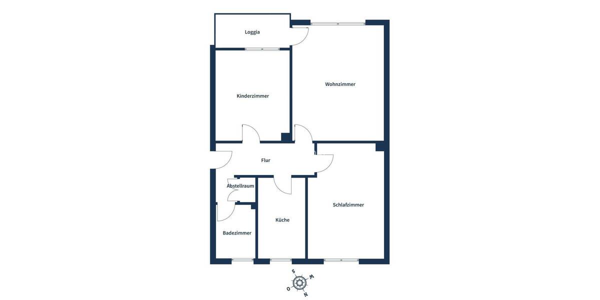 Etagenwohnung Ratingen Tiefenbroich - 3 Zimmer, 75 m&sup2;, 195.000&euro; | Angebot:25927680