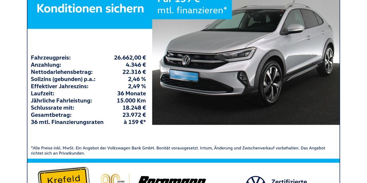 VW Taigo 9.056 km 26.220 &euro; Krefeld 47803