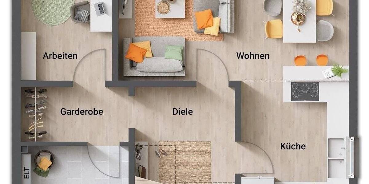 Mehrfamilienhaus, Wohnhaus Essen Huttrop - 5 Zimmer, 145 m&sup2;, 299.350&euro; | Angebot:25845360