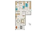Etagenwohnung Essen Frillendorf - 4 Zimmer, 97 m&sup2;, 1.210&euro; | Angebot:26641571