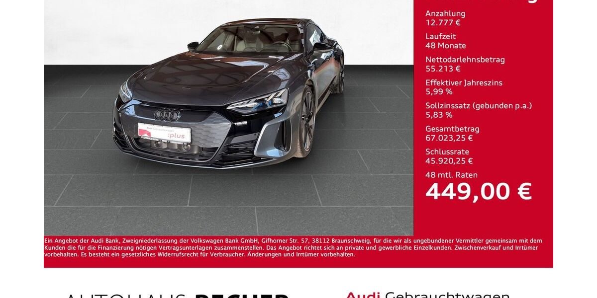 Audi e-tron GT 15.002 km 67.990 &euro; Wesel 46485