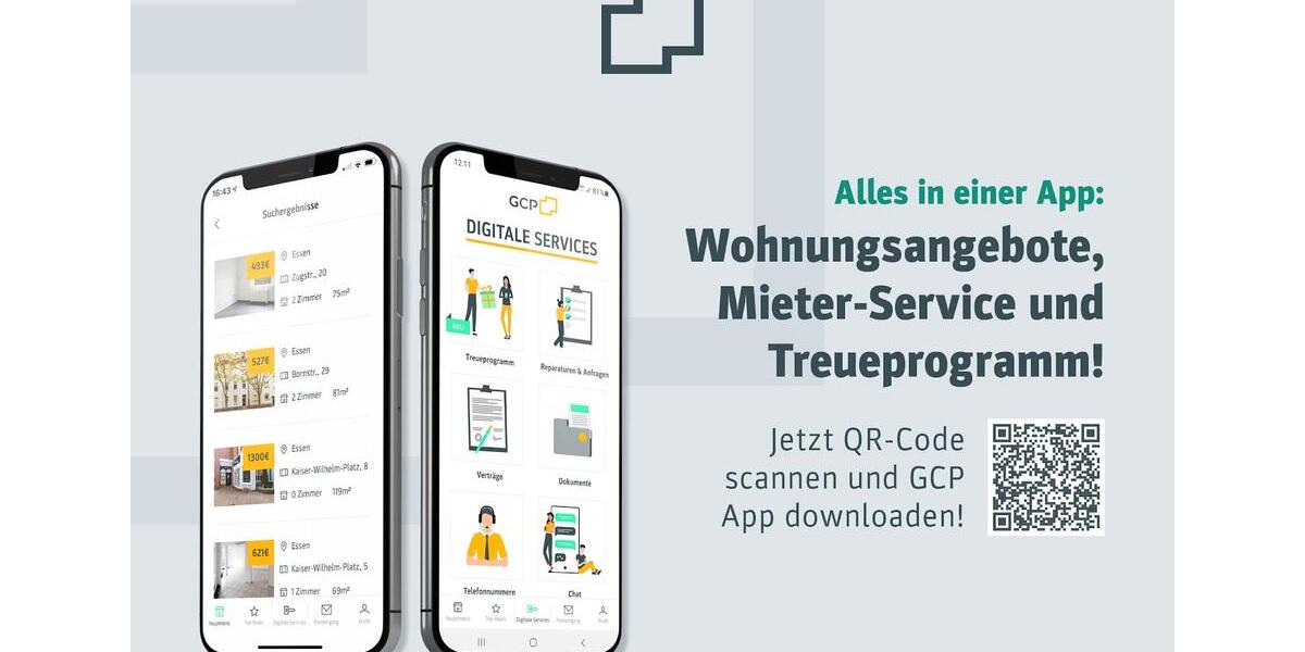 Dachgeschoßwohnung Duisburg Hamborn - 3 Zimmer, 74 m&sup2;, 510&euro; | Angebot:25803939