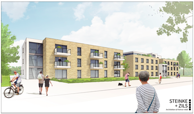 Etagenwohnung Bottrop Batenbrock - 2 Zimmer, 63 m&sup2;, 882&euro; | Angebot:17980747